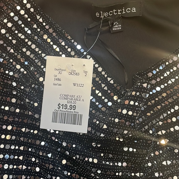 Brand new sequins black dress - Picture 3 of 5